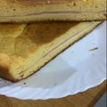 El cooksnap de Noelia Ciuti cuando hizo Torta de jamón y queso de masa licuada.