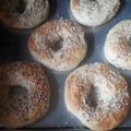 El cooksnap de Diana Salazar cuando hizo BAGELS🥯o Rosquillas Tiernas...!😋.