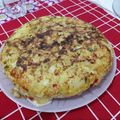 El cooksnap de Gisela Mariana Sanchez cuando hizo Tortilla de papa rellena.