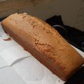El cooksnap de Julia cuando hizo Budín Banana split.