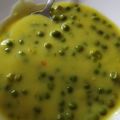 Diána Diósi Cooksnap-ja, amikor elkészítette a(z) Borsófőzelék tükörtojással receptet.