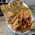 El cooksnap de Jorge cuando hizo Pechito de cerdo al horno.