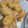 El cooksnap de Pamela Morales cuando hizo Palmeritas brioche.