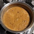 El cooksnap de Gerardo Becerra cuando hizo Mazamorra de calabaza.