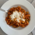 El cooksnap de Ana Pernas cuando hizo Macarrones con tomate picantes (picante es opcional).