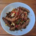 Cooksnap dari Hanum Salsabila untuk resep Oseng- oseng daging sapi pedas ala aji