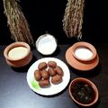 Keya Mandal's cooksnap of when they made মুগের পুলি (muger puli recipe in Bengali).