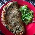 El cooksnap de Evelyn Coronel cuando hizo Omelette de espinaca.