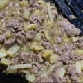 El cooksnap de Natalia Bañuelos cuando hizo Papas con carne molida en salsa verde.