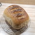 Léd@ Cooksnap-ja, amikor elkészítette a(z) Erdélyi krumplis-magvas kenyér receptet.
