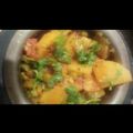 Manisha Kanzariya's cooksnap of when they made વટાણા, બટેટા નું શાક.