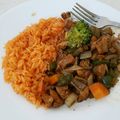 El cooksnap de kuecin cuando hizo Chop Suey.