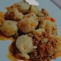 El cooksnap de Maniiilaa cuando hizo Ñoquis de papa, rellenos.