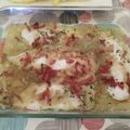 El cooksnap de Víctor cuando hizo Merluza al horno con Jamón.