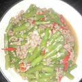 Cooksnap dari Nieta Talia untuk resep Tumis buncis daging cincang