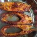 Subhashree Ramkumar 's cooksnap of when they made ஃபிஷ் ஃப்ரை (Fish Curry Recipe in Tamil).