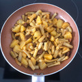 El cooksnap de Malagueña salerosa cuando hizo Fréjoles amarillos con chorizo (judías amarillas).