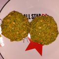 El cooksnap de Cintia cuando hizo Hamburguesas de brócoli y zanahoria.
