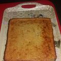 El cooksnap de Karina Ordoñez cuando hizo Torta de banano.