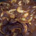 Cooksnap Rose Nani Nizah Nayan semasa beliau membuat Sambal Tumis Telur Dengan Udang.