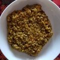 El cooksnap de Alex JC cuando hizo Lentejas al curry con quinoa.