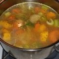 El cooksnap de Carmen Del Chastery cuando hizo Sopa de verdura en un fondo claro.