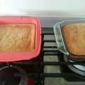 El cooksnap de Isa García cuando hizo Pan de elote con queso crema.