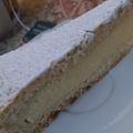 El cooksnap de Julieta Ibarra cuando hizo Tarta de ricota con masa de aceite.