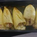 El cooksnap de Veronica cuando hizo Pimientos italianos rellenos de jamón y queso.
