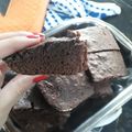 El cooksnap de Karen Gomez cuando hizo Brownie con Nesquik estilo cuarentena.