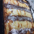 El cooksnap de Estefania cuando hizo Torta Matera.