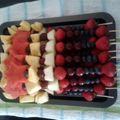 Viapetite's cooksnap of when they made Vickys Fruit Skewers, Kids Favourite.