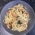 Janie Lightly's cooksnap of when they made Lemon Garlic Tuna Linguine.