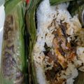 Cooksnap dari Sutini Tini untuk resep Nasi Bakar Uduk Tongkol Suwir Pedas Kemangi