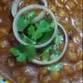 Sayantika Sadhukhan's cooksnap of when they made ঝাল ঝাল চানা মশলা (jhal jhal chana masala recipe in Bengali).