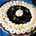 Cooksnap από SOFITSA στη συνταγή Τάρτα σοκολάτας με περισσεύματα κουραμπιέ
