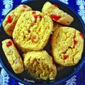 Priyanka Sinha's cooksnap of when they made ট্যুটি ফ্রুটি কুকিজ (tutti frutti cookies recipe in Bengali).