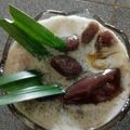Cooksnap dari Nuke Avianti untuk resep Jenang candil ubi ungu aka kolak biji salak