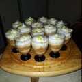 El cooksnap de Clarisa Paez cuando hizo Lemon Pie en copas.