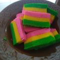 Cooksnap dari Wahyu Dian untuk resep Bolu pelangi kukus Ny. Liem