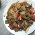 Cooksnap của Vân Cưm khi họ làm theo món BÒ lúc lắc