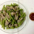 Cooksnap của Hoàng Thị Tố Hà khi họ làm theo món Đậu tây xào thịt