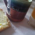 El cooksnap de Romi cuando hizo Budín de limón.