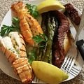 JMarie92's cooksnap of when they made Mike's EZ Broiled Lobster Tails.