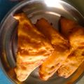 Shikha का कुकस्नैप जब उन्होंने प्लेन ब्रेड पकोड़े (plain bread pakode recipe in hindi) बनाया था।