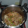 El cooksnap de Eliu E. Gaspar Rivera cuando hizo Yakimeshi.