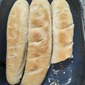 El cooksnap de Fernanda Merlan cuando hizo Pan baguette o flauta.
