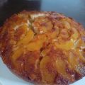 El cooksnap de Samantha Perea cuando hizo Tarta de Manzanas Invertida.