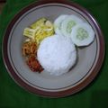 Cooksnap dari Pratiwi Setyaningrum untuk resep Nasi Lemak Malaysia