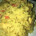 El cooksnap de barby gomez cuando hizo Arroz con pollo.